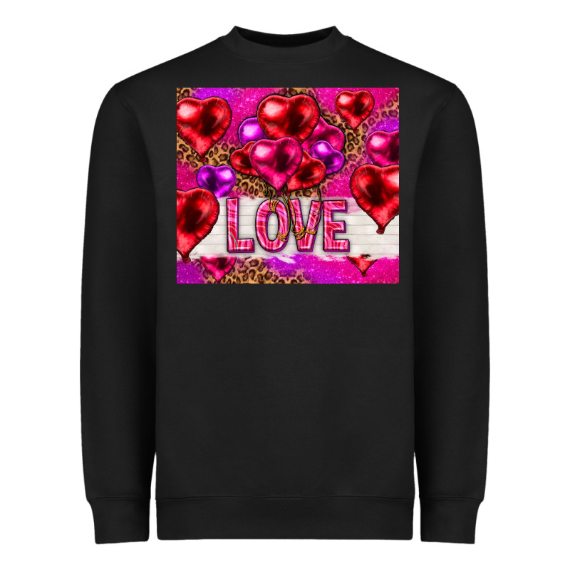 Love Heart Shaped Balloons Tumbler Hjf Heavyweight Sweatshirt by HowdyJamesFarm | Teevron