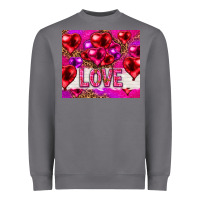 Storm love heart shaped balloons tumbler hjf Heavyweight Sweatshirt - HowdyJamesFarm