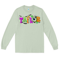 Matcha Personalized Halloween Long Sleeve Tee - NancyCooperArtShop