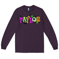 Plum Personalized Halloween Long Sleeve Tee - NancyCooperArtShop