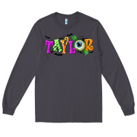 Smoke Personalized Halloween Long Sleeve Tee - NancyCooperArtShop