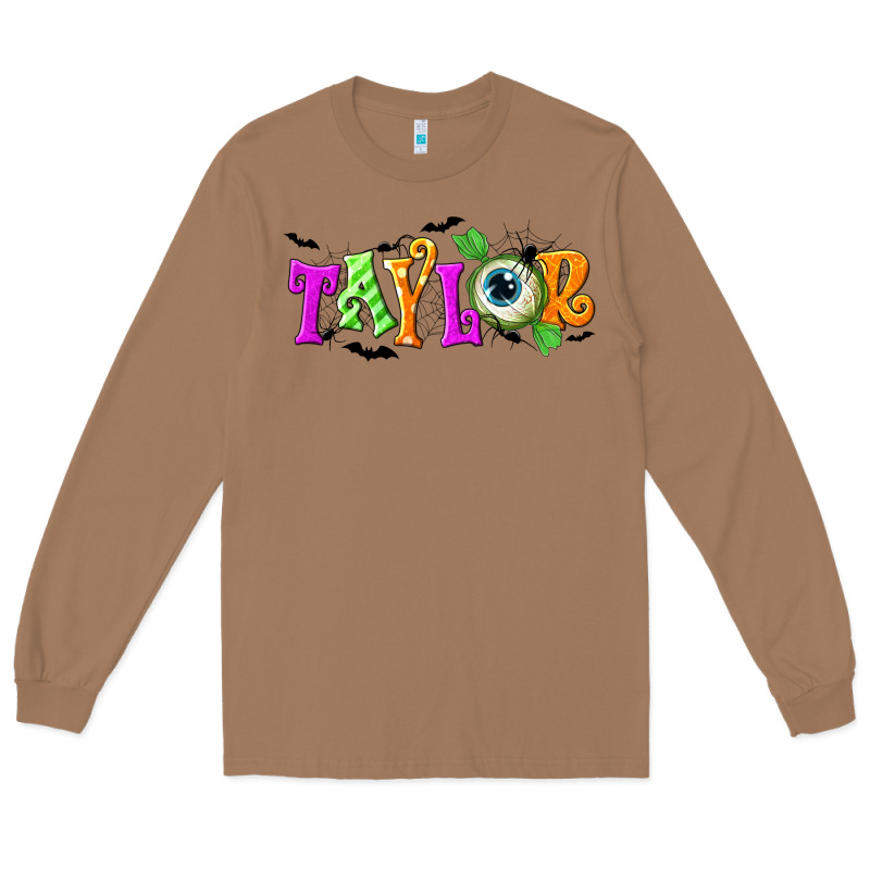 Personalized Halloween Long Sleeve Tee by NancyCooperArtShop | Teevron