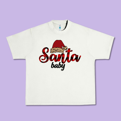 Santa Baby Urban Heavy Tee Designed By Bettercallsaul