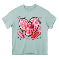 Arona valentines hearts Heavy Core Tee - MaliasSmallBusiness