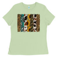 Matcha Western Brushstroke Ladies Tee - Jasminsmagicworld