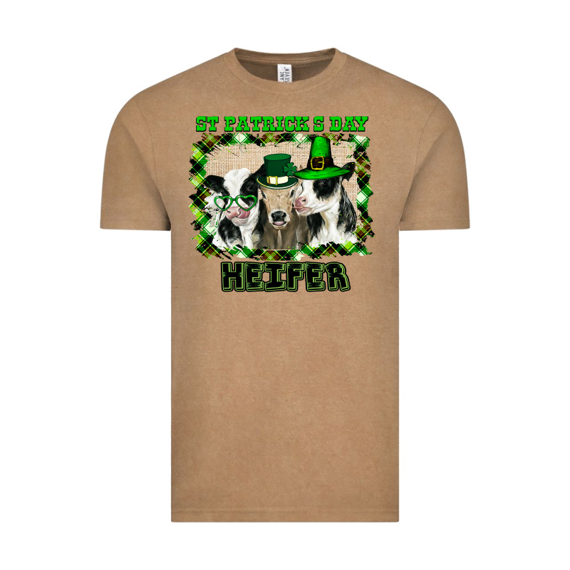 St Patricks Day Heifer Vintage Tee by Bettercallsaul | Teevron