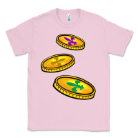 Bubblegum Pink louisiana coins Classic Tee - BarkalooDesign