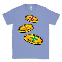Colony Blue louisiana coins Classic Tee - BarkalooDesign