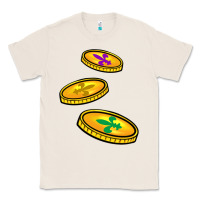 Natural louisiana coins Classic Tee - BarkalooDesign