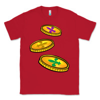 Red louisiana coins Classic Tee - BarkalooDesign