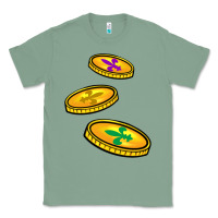 Sage louisiana coins Classic Tee - BarkalooDesign