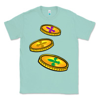 Seafoam louisiana coins Classic Tee - BarkalooDesign