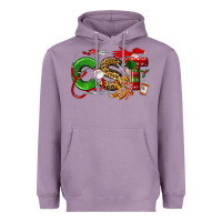 Lavender christmas cetified surgical technologist Heavyweight Hoodie - LillyAllenDesigns