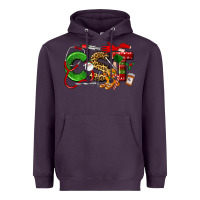 Plum christmas cetified surgical technologist Heavyweight Hoodie - LillyAllenDesigns