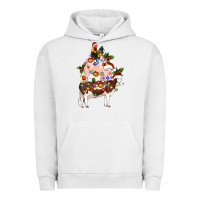Pigment Lunar Rock stacked christmas farm animals Urban Hoodie - Artiststas