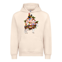 Sandshell stacked christmas farm animals Urban Hoodie - Artiststas