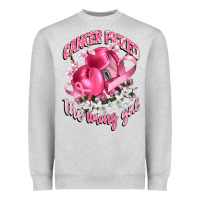 Cancer Picked The Wrong Girl Heavyweight Sweatshirt | Teevron