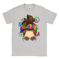 Moon Dust messy bun tie dye Classic Tee - RanaPortraitStore
