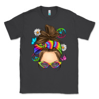 Smoke messy bun tie dye Classic Tee - RanaPortraitStore