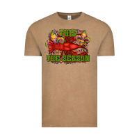 Vintage Coffee mardi gras this the season crawfish fleur de lis Vintage Tee - RanaPortraitStore