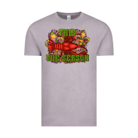 Vintage Zinc mardi gras this the season crawfish fleur de lis Vintage Tee - RanaPortraitStore
