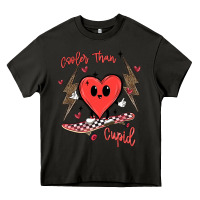Asphalt cooler than cupid Heavy Core Tee - MaliasSmallBusiness