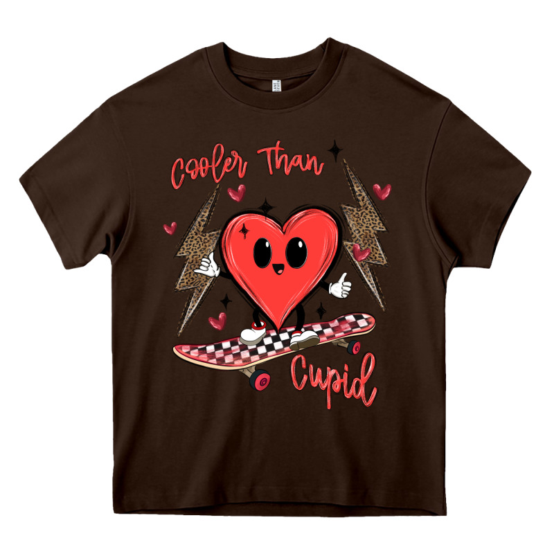 Cooler Than Cupid Heavy Core Tee by MaliasSmallBusiness | Teevron