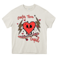 Cream cooler than cupid Heavy Core Tee - MaliasSmallBusiness