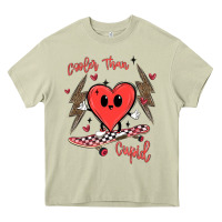 Mossy cooler than cupid Heavy Core Tee - MaliasSmallBusiness
