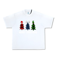 White Merry Christmas Urban Heavy Tee - Bettercallsaul