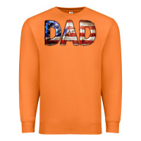 Carrot American Flag Dad 4th of July Premium Sweatshirt - LillyAllenDesigns