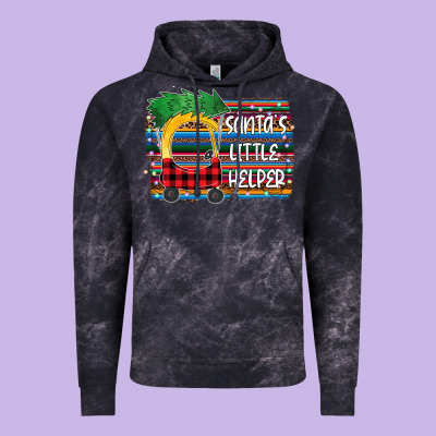 Santas Little Helper Vintage Hoodie Designed By Bettercallsaul