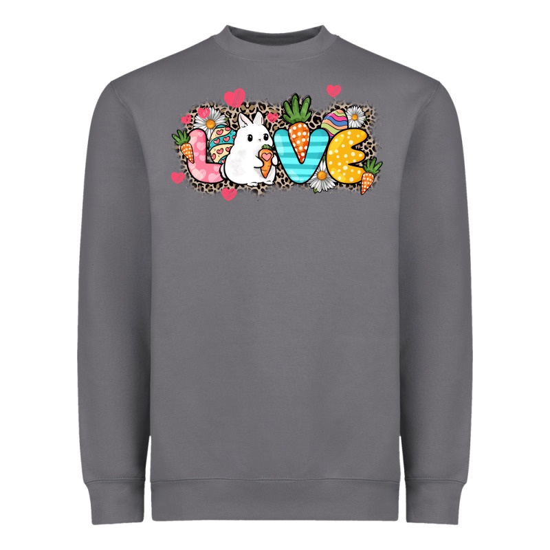 Love Easter Day Heavyweight Sweatshirt by HowdyJamesFarm | Teevron