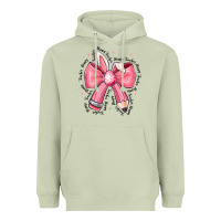 Matcha easter bunny pencil bow Heavyweight Hoodie - CowhideDigitalArt