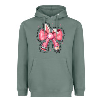 Easter Bunny Pencil Bow Heavyweight Hoodie | Teevron