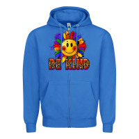 True Royal Be kind pride Zipper Hoodie - FaDigitalArtStudio