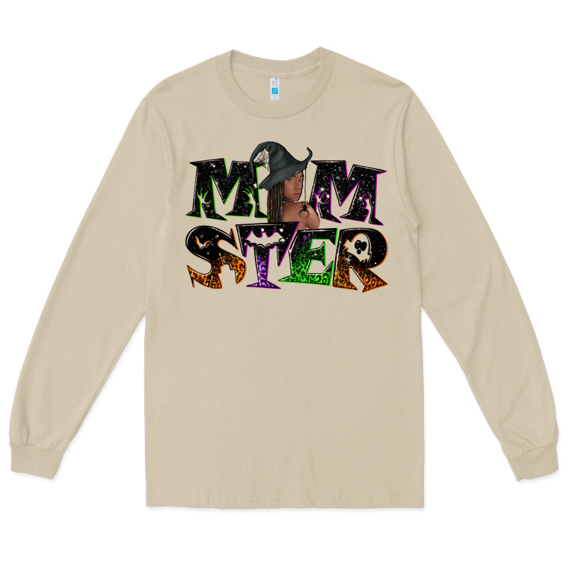 Momster With Witch Long Sleeve Tee by NancyCooperArtShop | Teevron