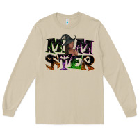 Mushroom Momster with witch Long Sleeve Tee - NancyCooperArtShop