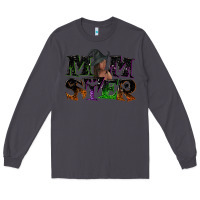 Smoke Momster with witch Long Sleeve Tee - NancyCooperArtShop