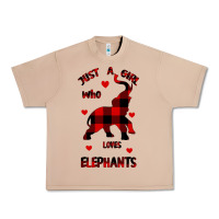 Burro Just a girl who loves Elephants - Elephant Urban Heavy Tee - Bettercallsaul