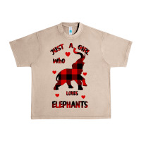 French Oak Just a girl who loves Elephants - Elephant Urban Heavy Tee - Bettercallsaul