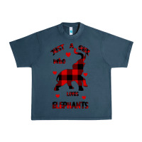Midnight Navy Just a girl who loves Elephants - Elephant Urban Heavy Tee - Bettercallsaul
