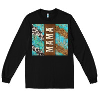 Black western mama Long Sleeve Tee - Jasminsmagicworld