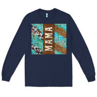 Navy western mama Long Sleeve Tee - Jasminsmagicworld