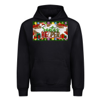 Black Christmas Santa's Helper Urban Hoodie - Artiststas
