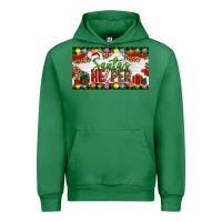 Emerald Christmas Santa's Helper Urban Hoodie - Artiststas