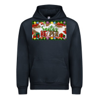 Navy Christmas Santa's Helper Urban Hoodie - Artiststas
