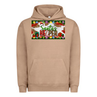 Pigment Burro Christmas Santa's Helper Urban Hoodie - Artiststas