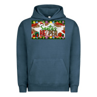 Pigment Midnight Navy Christmas Santa's Helper Urban Hoodie - Artiststas