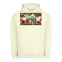 Pigment Pistachio Christmas Santa's Helper Urban Hoodie - Artiststas